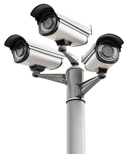 Câmera para monitoramento dos ambientes de trabalho